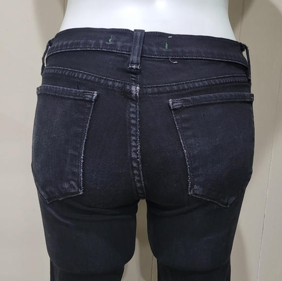 J BRAND Black Low Ride Denim Skinny Jeans Women's Sz 27 - Picture 9 of 15